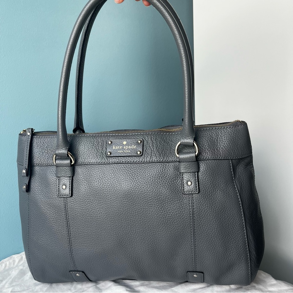 KATE SPADE Teegan Berkshire Avenue Knott Leila Wellesley Tote Shoulder Bag